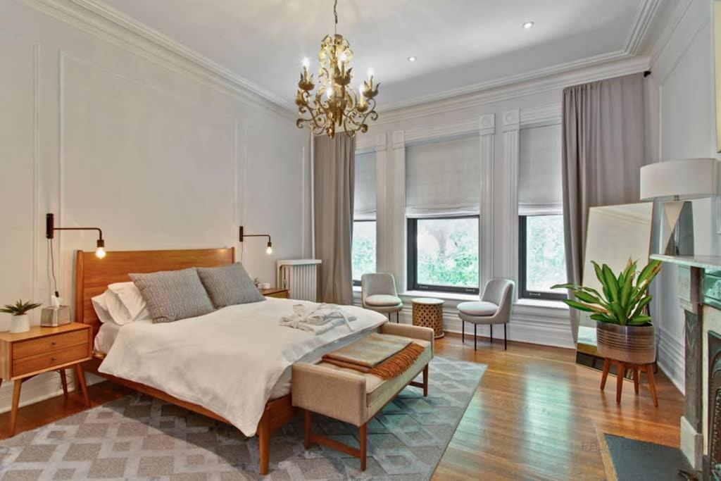 Historic Luxury Townhouse In Downtown Chicago Villa Eksteriør billede
